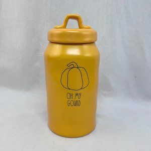 Rae Dunn "Oh My Gourd" Tall Canister